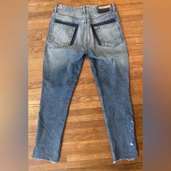 GRLFRND Denim distressed ankle cut jeans - Picture 4 of 10
